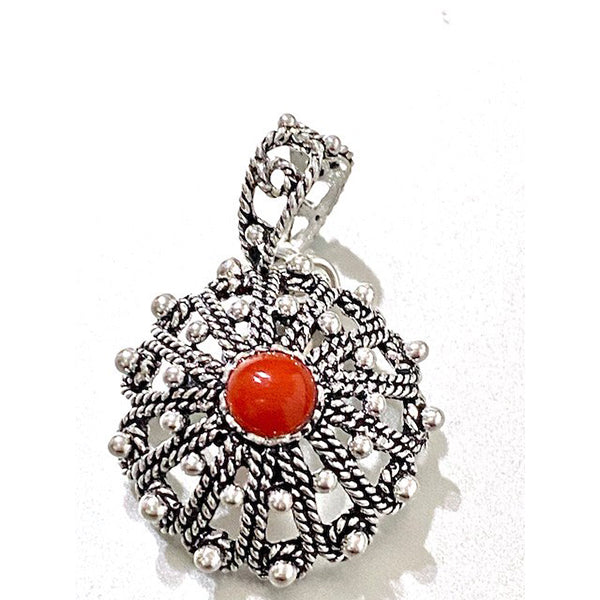 Ciondolo Bottone Sardo D´argento (13 Mm) | Ciondoli | RR Orafi In - 7