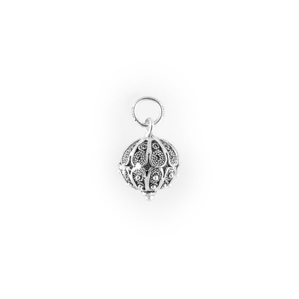 Ciondolo Bottone Sardo D´argento (13 Mm) | Ciondoli | RR Orafi In - 11