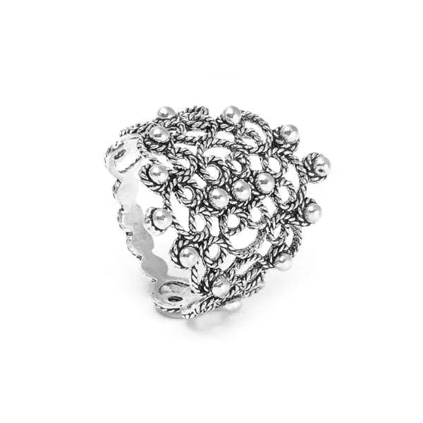 Fede sarda con decori a fantasia