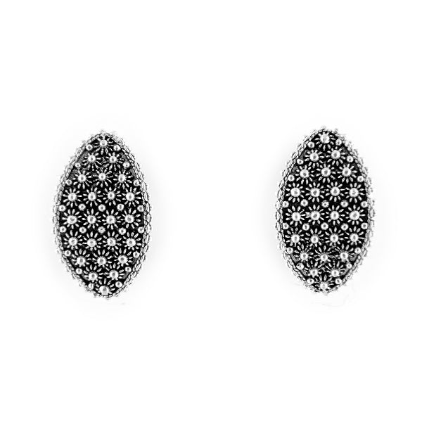 Orecchino a nido d'ape a quattro file La Grotta dei Preziosi